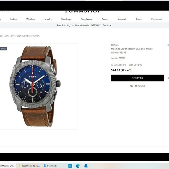 Fossil watch - Picture 3 of 10